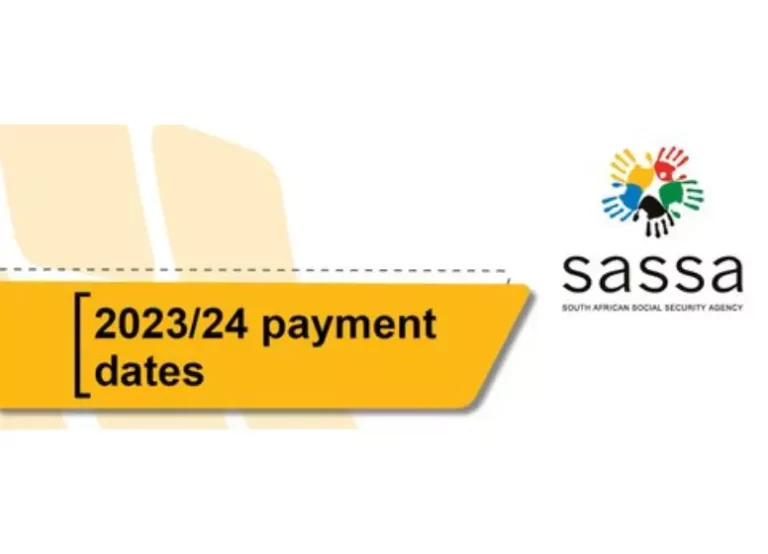 Sassa Grants Payment Dates & Schedule for 2023/2024